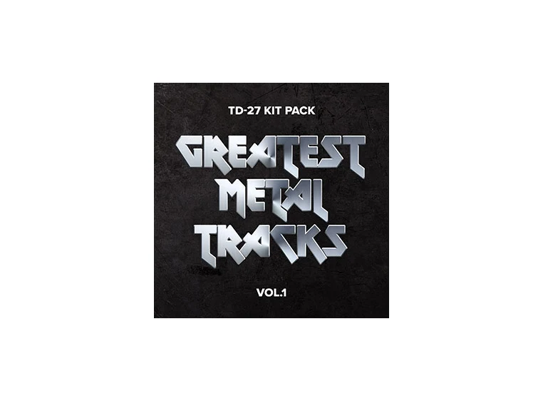 Roland Cloud TD-27 Kit Pack [Download] Greatest Metal Tracks Vol. 1 